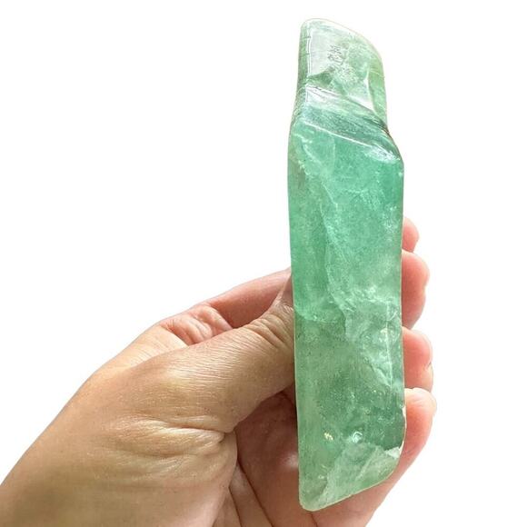 Green Flourite Crystal Star Shaped Ring Jewelry Dish Plate Decor Gemstone OS - Picture 6 of 14